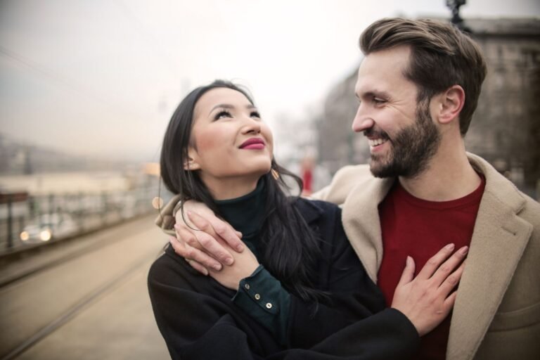happy couples holding hands travelling on a beautiful road.